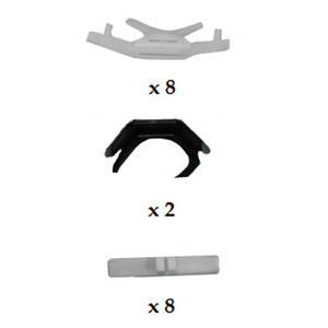 TOYOTA CAMRY 1987 - 1991 WINDSCREEN CLIP KIT PACK OF 18 TOYOTA CAMRY 1987 - 1991 WINDSCREEN CLIP KIT PACK OF 18