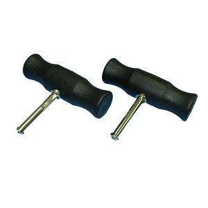 2 x WINDSCREEN FITTING REMOVAL CUTTING WIRE HANDLES (colour may vary) 2 x WINDSCREEN FITTING REMOVAL CUTTING WIRE HANDLES (colour may vary)