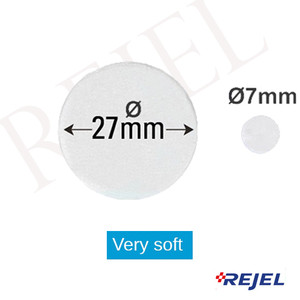 SILICONE PAD FOR WINDSCREEN SENSOR - ROUND 27MM SILICONE PAD FOR WINDSCREEN SENSOR - ROUND 27MM