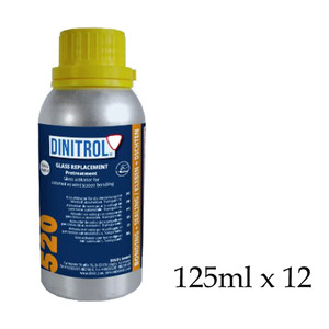 DINITROL 520 GLASS ACTIVATOR 125ml (yellow top) X 12 DINITROL 520 GLASS ACTIVATOR 125ml (yellow top) X 12