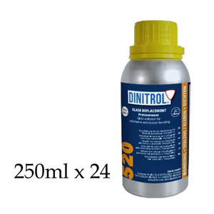 DINITROL 520 GLASS ACTIVATOR 250ml (yellow top) X 24 DINITROL 520 GLASS ACTIVATOR 250ml (yellow top) X 24