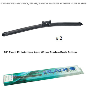 FORD FOCUS HATCHBACK/ESTATE/ SALOON 11-17 REPLACEMENT WIPER BLADES FORD FOCUS HATCHBACK/ESTATE/ SALOON 11-17 REPLACEMENT WIPER BLADES