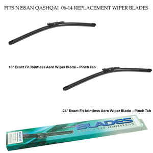 FITS NISSAN QASHQAI  06-14 REPLACEMENT WIPER BLADES FITS NISSAN QASHQAI  06-14 REPLACEMENT WIPER BLADES