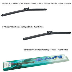 VAUXHALL ASTRA HATCHBACK/ESTATE 15-21 REPLACEMENT WIPER BLADES VAUXHALL ASTRA HATCHBACK/ESTATE 15-21 REPLACEMENT WIPER BLADES