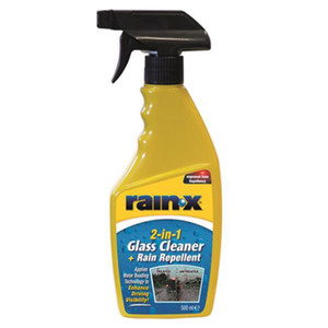 RAIN-X RAIN 2-in-1 GLASS CLEANER & RAIN REPELLENT 500ml RAIN-X RAIN 2-in-1 GLASS CLEANER & RAIN REPELLENT 500ml