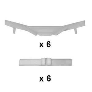 LEXUS LS 400 1990 - 1994 WINDSCREEN CLIP KIT PACK OF 12 LEXUS LS 400 1990 - 1994 WINDSCREEN CLIP KIT PACK OF 12