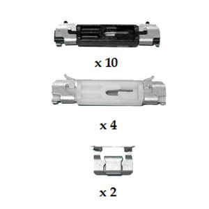 BMW X5 II E70 2007 - 11 WINDSCREEN SIDES MOULDING CLIP KIT PACK OF 16 BMW X5 II E70 2007 - 11 WINDSCREEN SIDES MOULDING CLIP KIT PACK OF 16