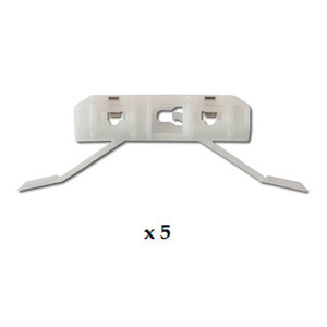 BMW 3 SERIES F30 2011 - ON WINDSCREEN SIDE MOULDING CLIP WHITE PACK OF 5 BMW 3 SERIES F30 2011 - ON WINDSCREEN SIDE MOULDING CLIP WHITE PACK OF 5