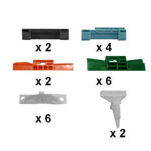 HONDA CIVIC 5DR 2000 - 2006 WINDSCREEN SIDES CLIP KIT PACK OF 22 HONDA CIVIC 5DR 2000 - 2006 WINDSCREEN SIDES CLIP KIT PACK OF 22