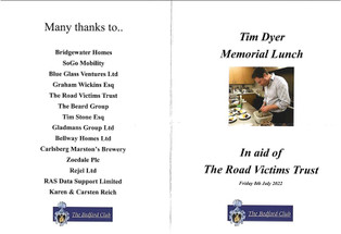 Raising funds for The Road Victims Trust