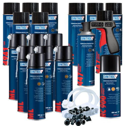 DINITROL LAND ROVER CLASSIC RUSTPROOFING AEROSOL SPRAY KIT