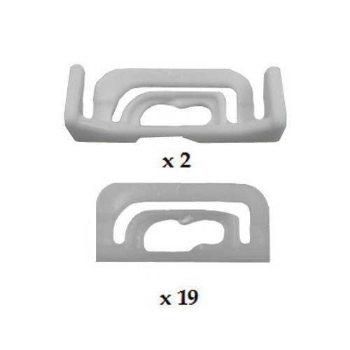 MITSUBISHI L300 VAN 1987 - ON WINDSCREEN CLIP KIT PACK OF 21