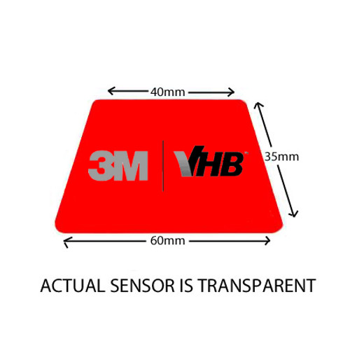 DAEWOO EVANDA (03 - 06) WINDSCREEN RAIN LIGHT SENSOR ADHESIVE PAD