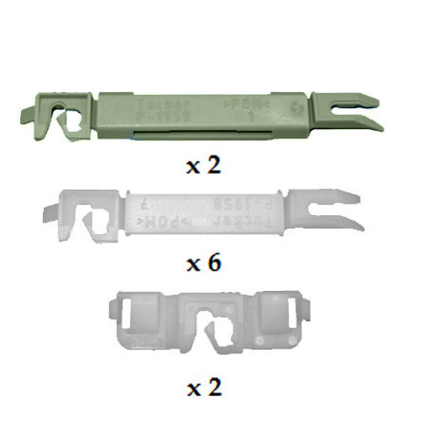 PEUGEOT 407 SALOON & ESTATE 2004 - 2010 WINDSCREEN CLIP KIT PACK OF 10