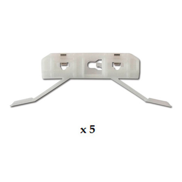 BMW 3 SERIES F30 2011 - ON WINDSCREEN SIDE MOULDING CLIP WHITE PACK OF 5