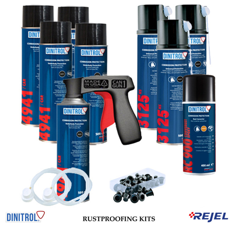 DINITROL HIGH SOLIDS RUSTPROOFING AEROSOL KIT