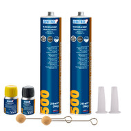 2 x DINITROL 500 WINDSCREEN FITTING KIT BONDING ADHESIVE GLUE SEALANT GLASS OEM