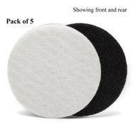 2" 50mm GP-PRO FELT POLISHING PAD X 5