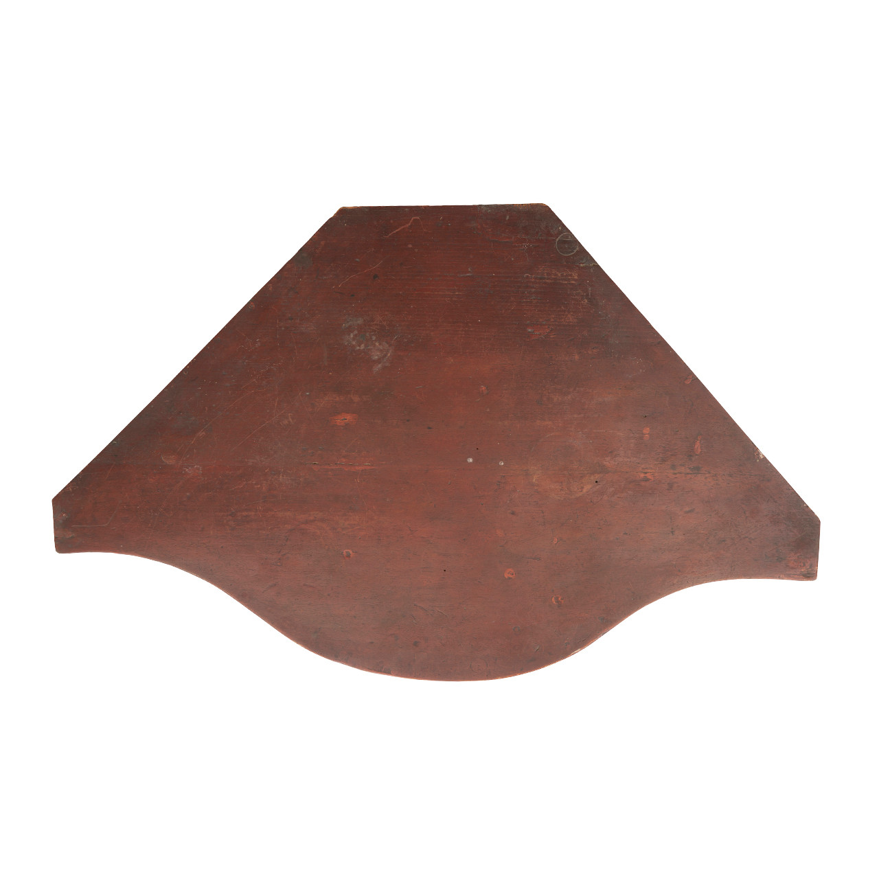 Italian Baroque Painted Wood Corner Table, Antique