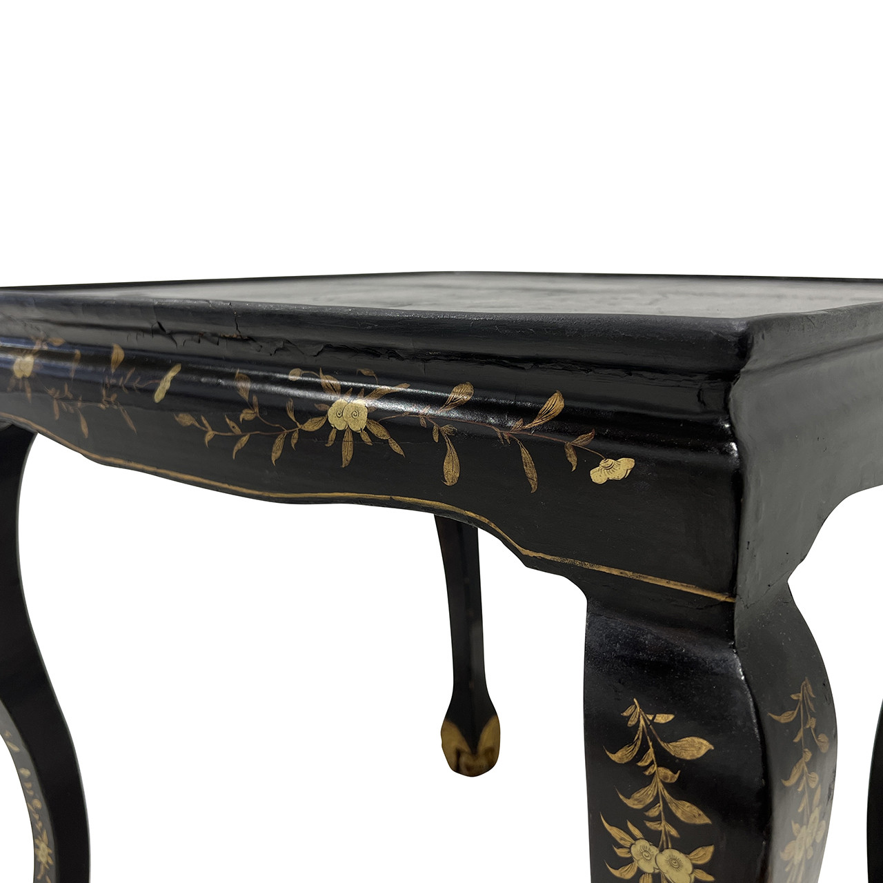 Lacquered Chinoiserie Side Table