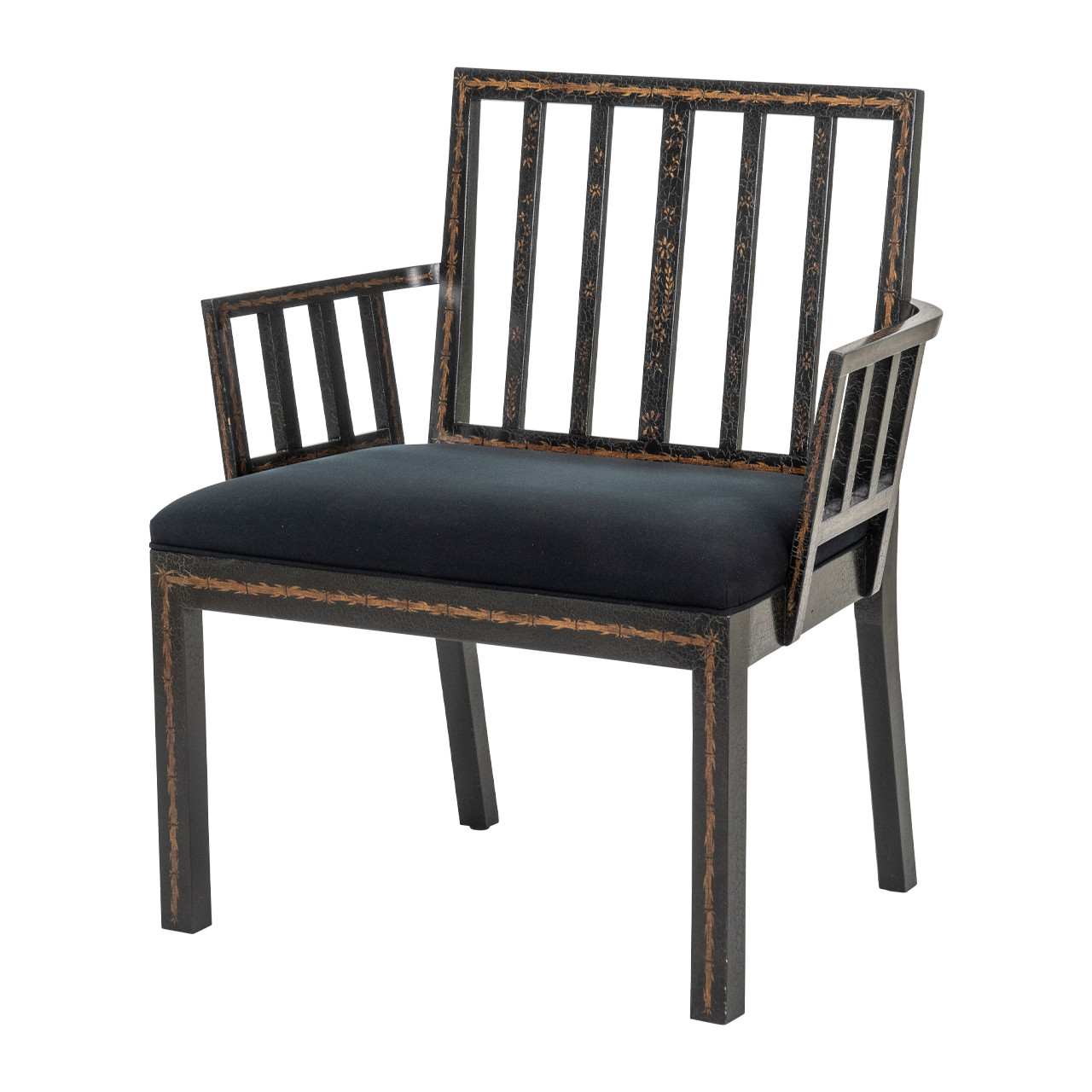 Large Georgian Arm Chair by Rose Tarlow-Melrose House - S/4