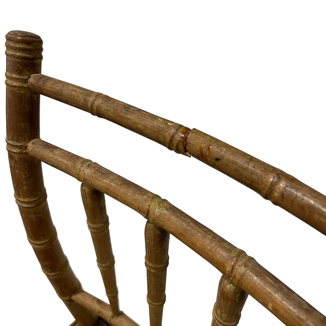 Antique Sheraton Chairs w/ Rush Seats - S/6