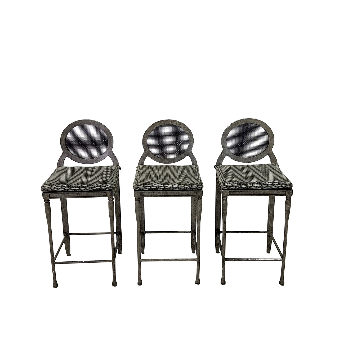 Metal Barstool by Barry Dixon - S/3