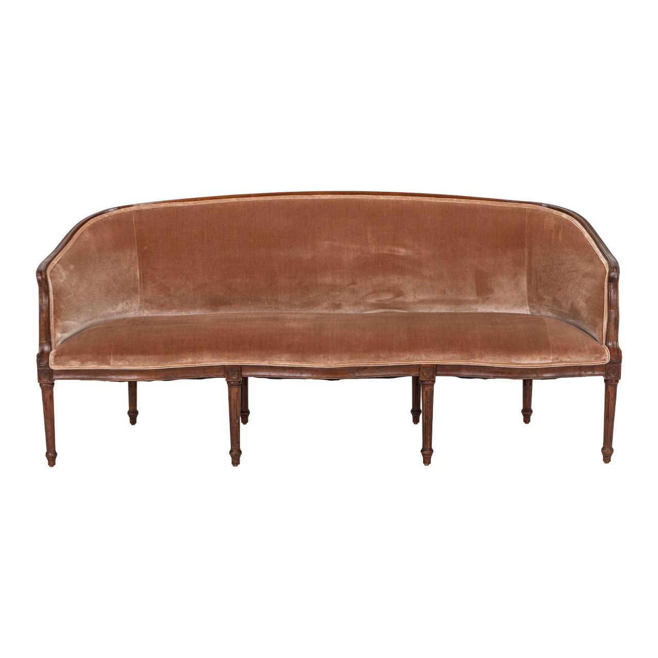 Louis XVI Style Canape - 19th c. - Newly Upholstered