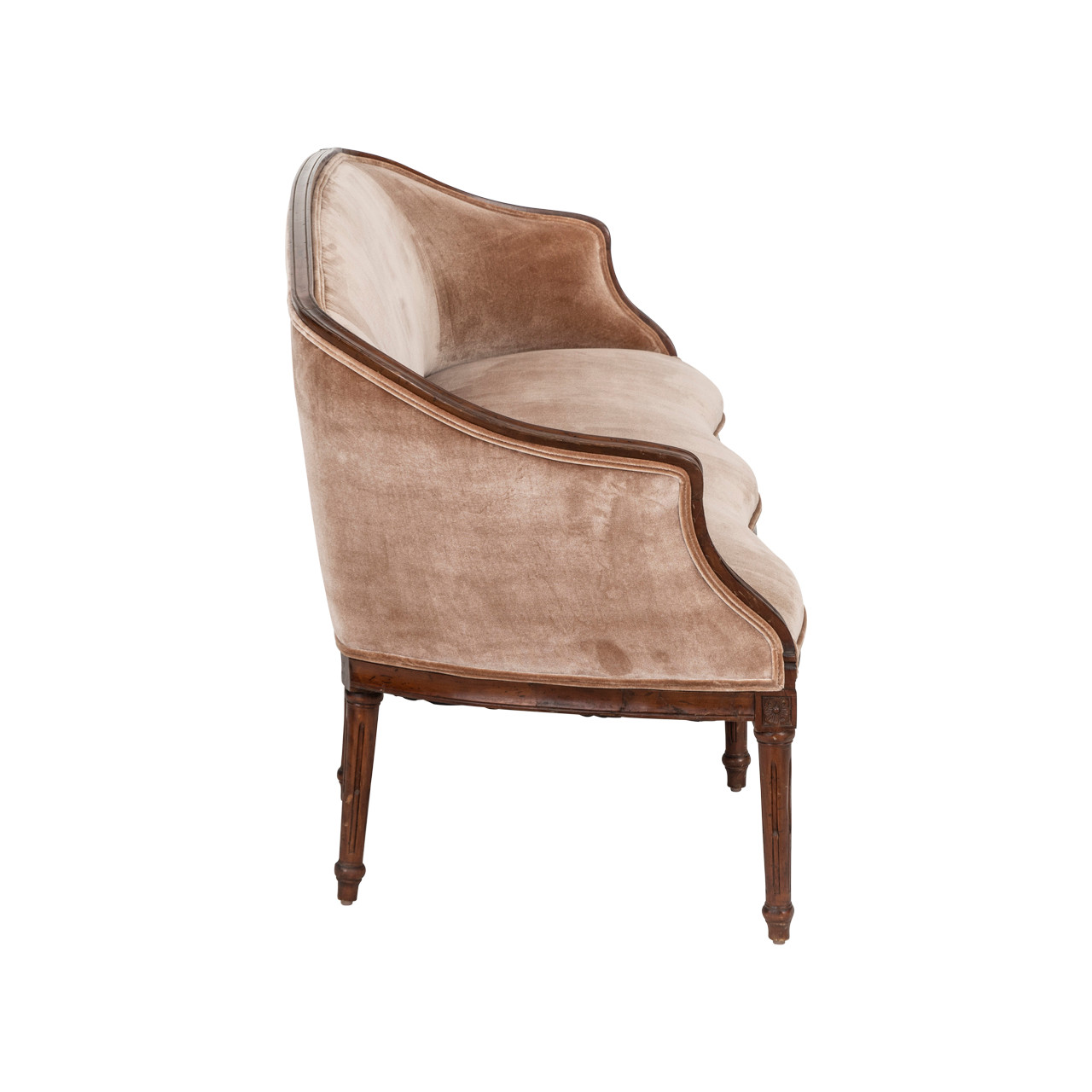 Louis XVI Style Canape - 19th c. - Newly Upholstered
