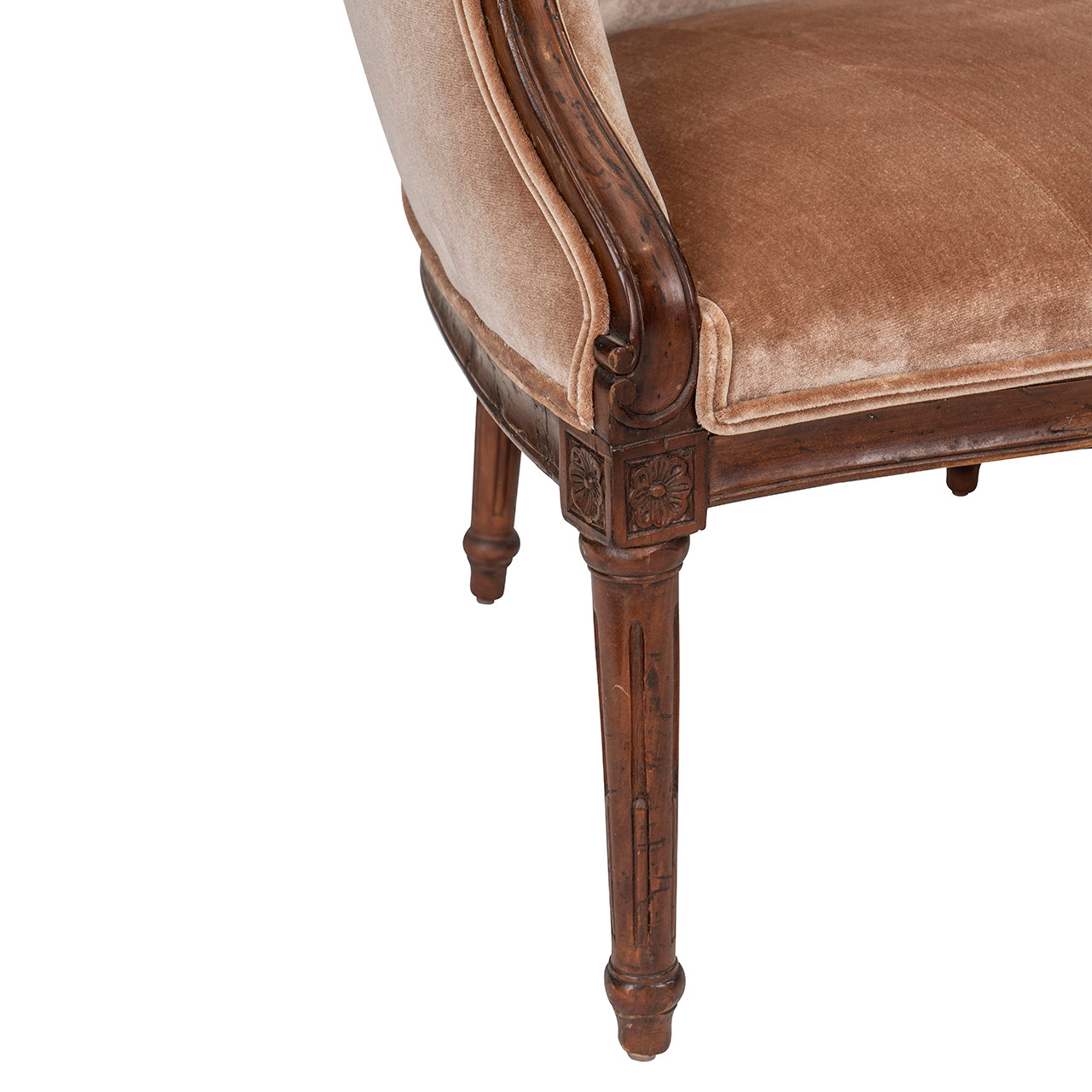 Louis XVI Style Canape - 19th c. - Newly Upholstered