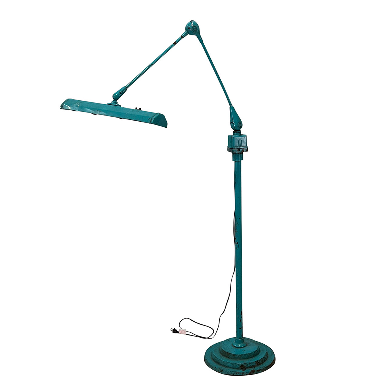 Vintage Industrial Adjustable Task Floor Lamp