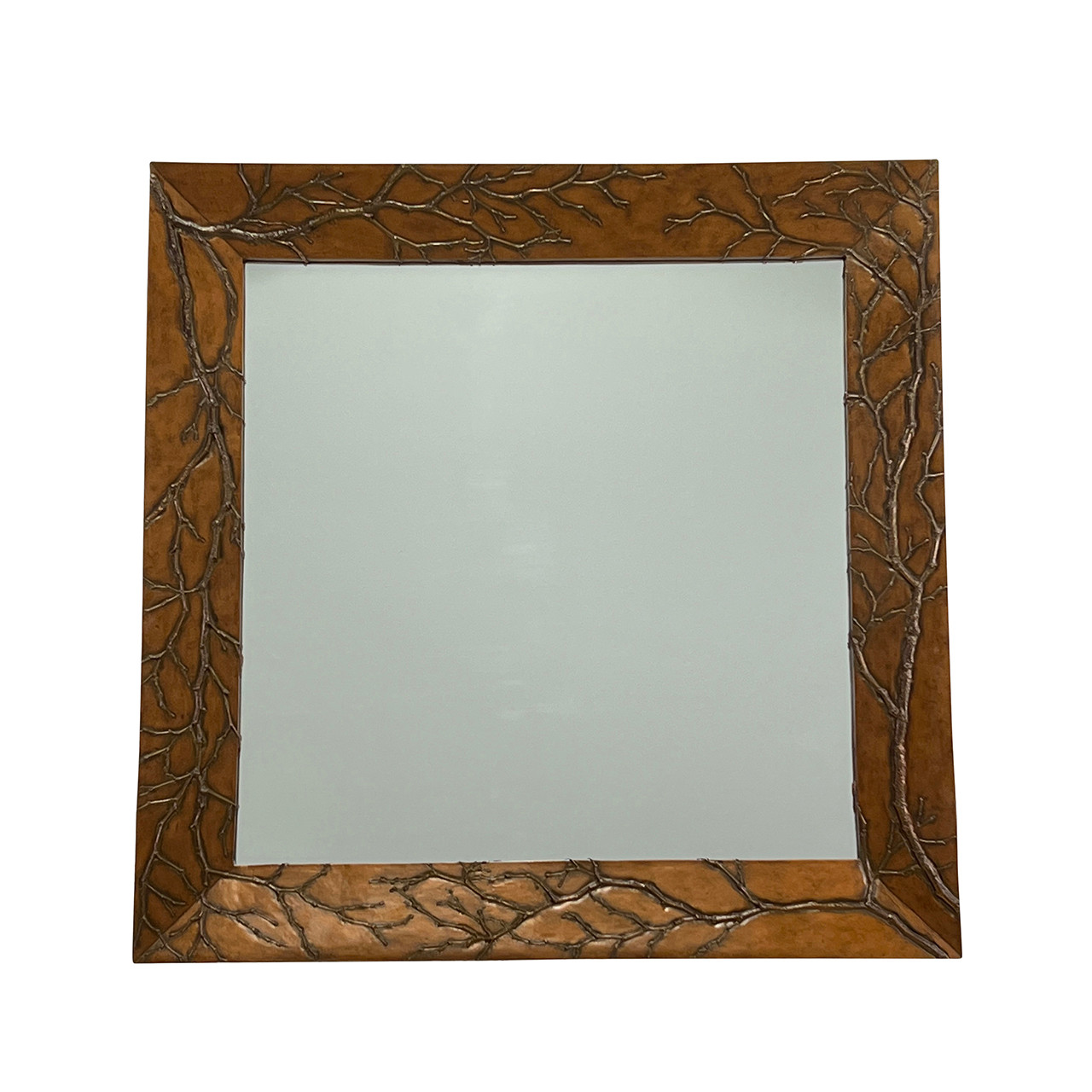 Bronze Branch and Twig Mirror