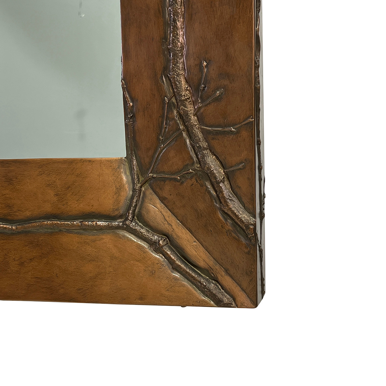 Bronze Branch and Twig Mirror