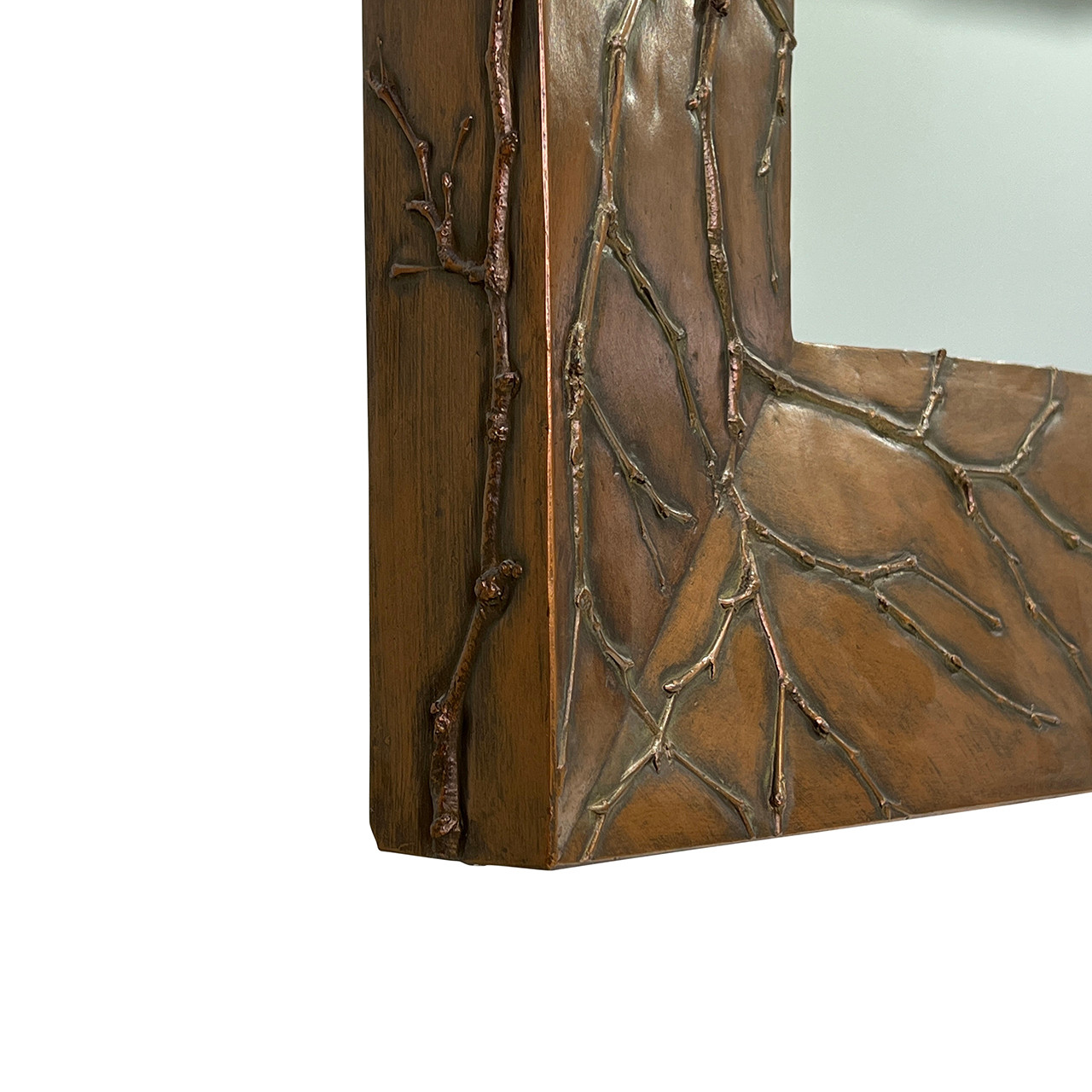 Bronze Branch and Twig Mirror