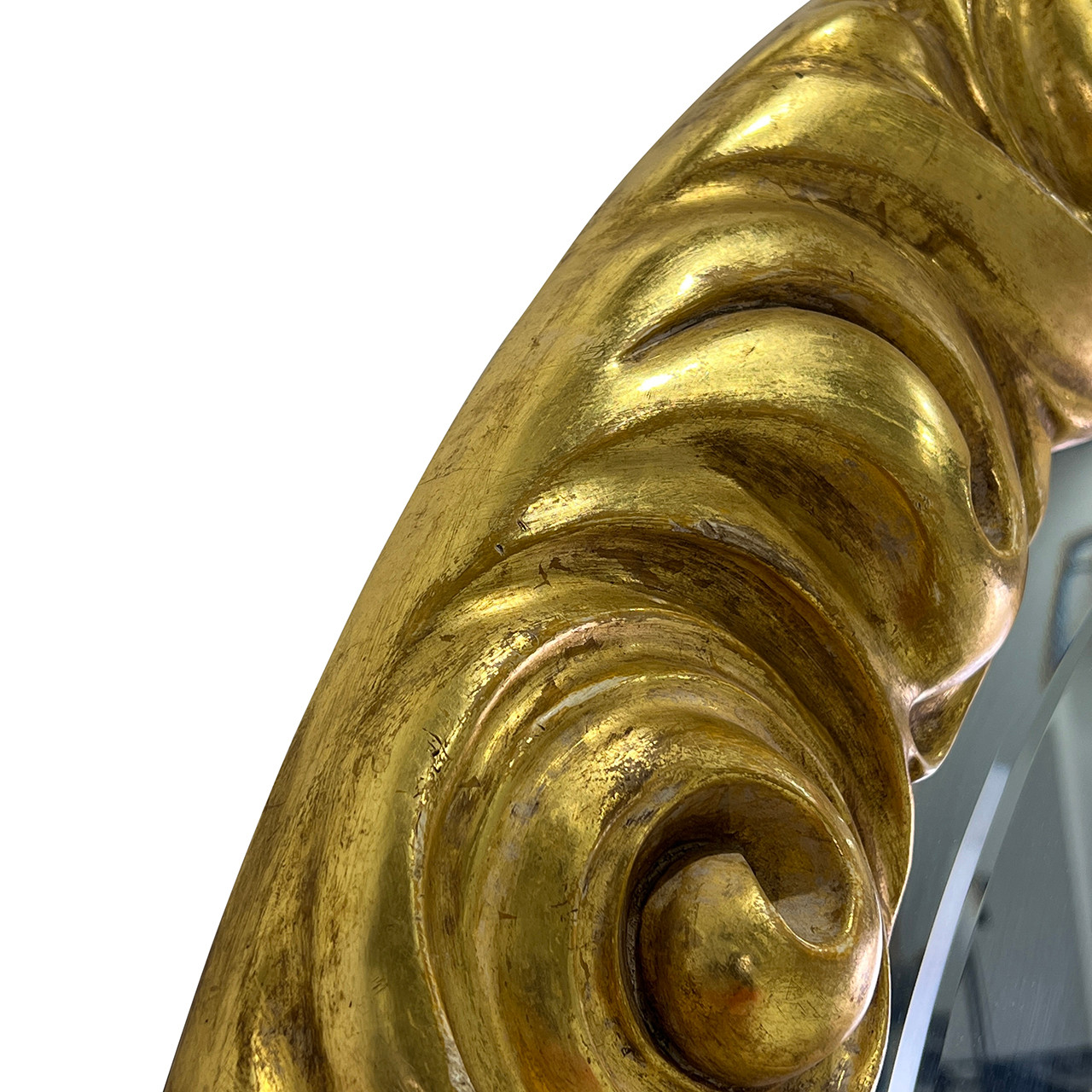 Gilded Chiara Mirror by J Robert Scott