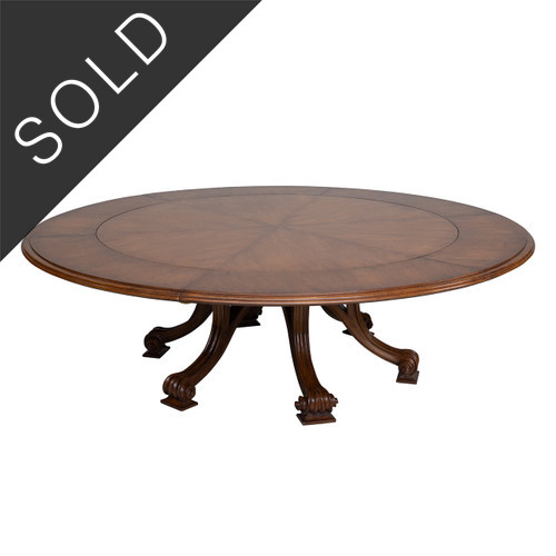 Volute Dining Table w/ Perimeter Leaves by Therian