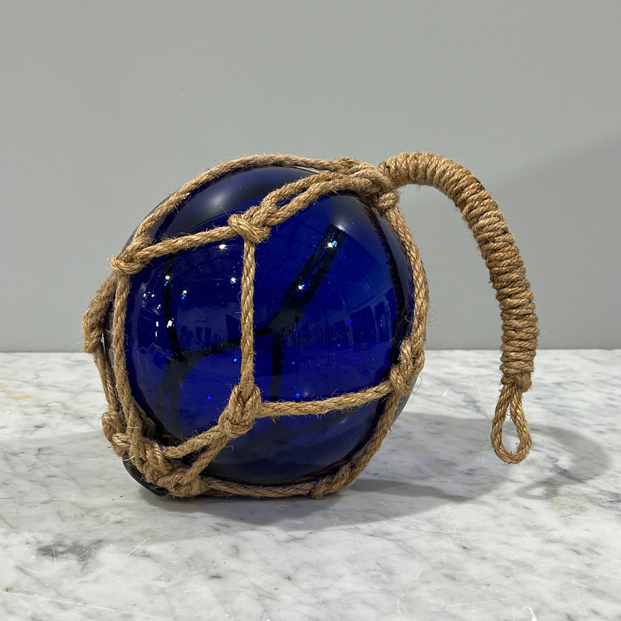 Hand Blown Glass Nautical Float #1