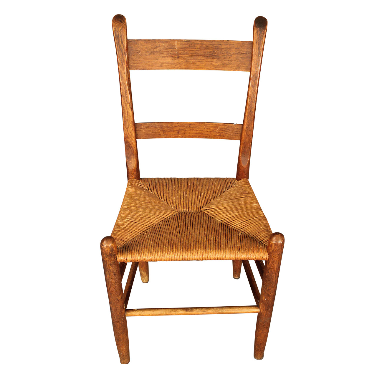 Antique Rush-Seat Shaker Chair