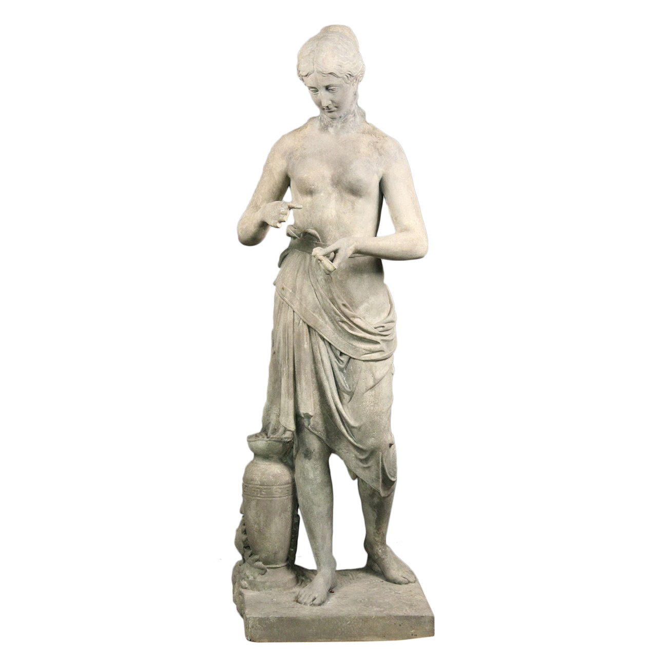 Carved Marble Statue of Venus, 19th c.