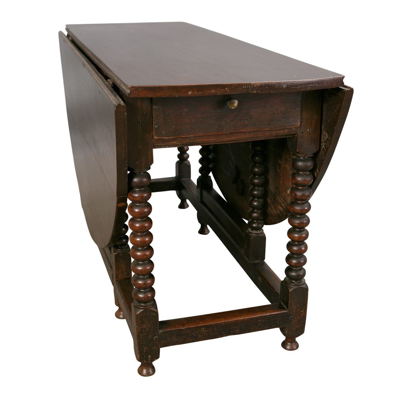 Antique English Gateleg Table, Late 18th c.