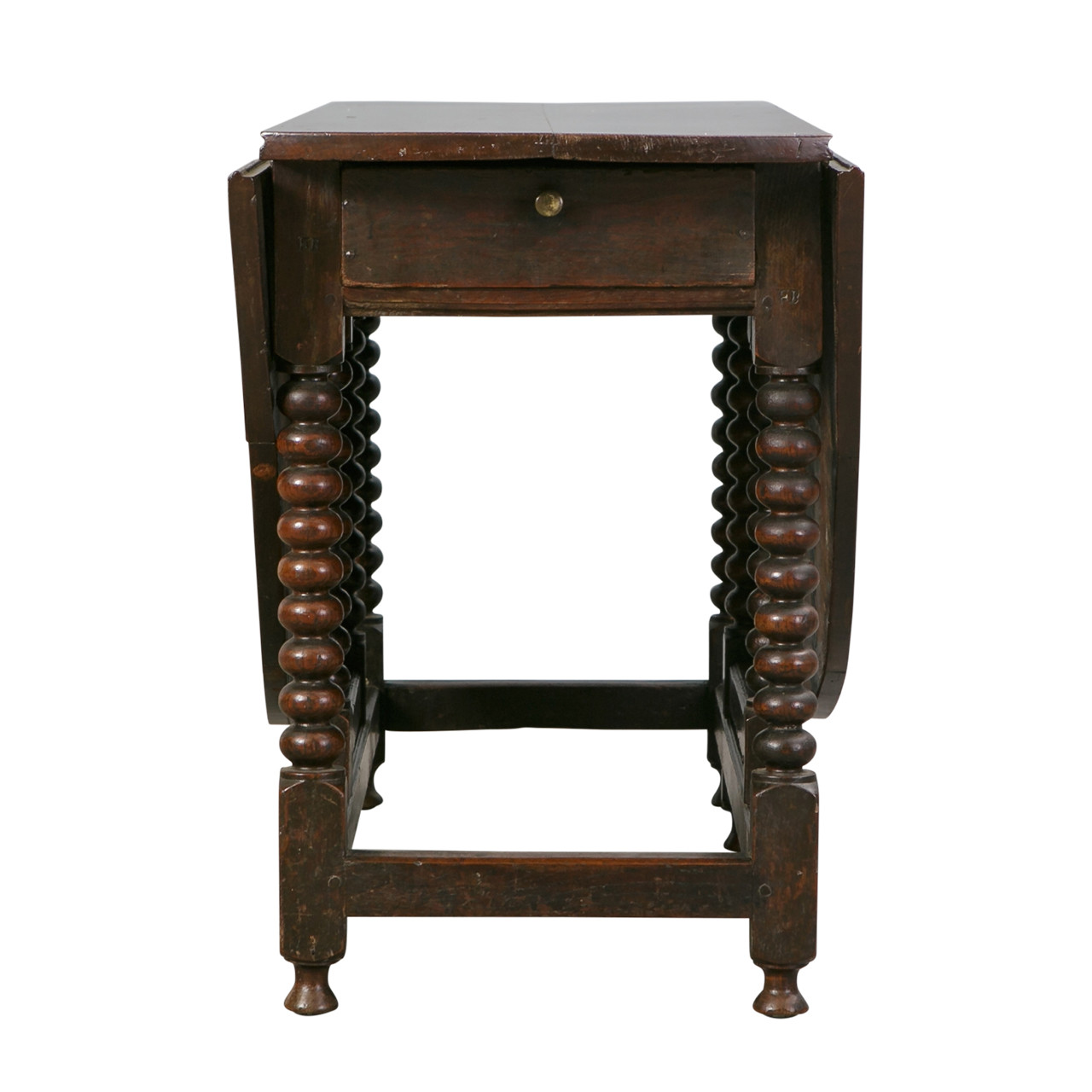 Antique English Gateleg Table, Late 18th c.