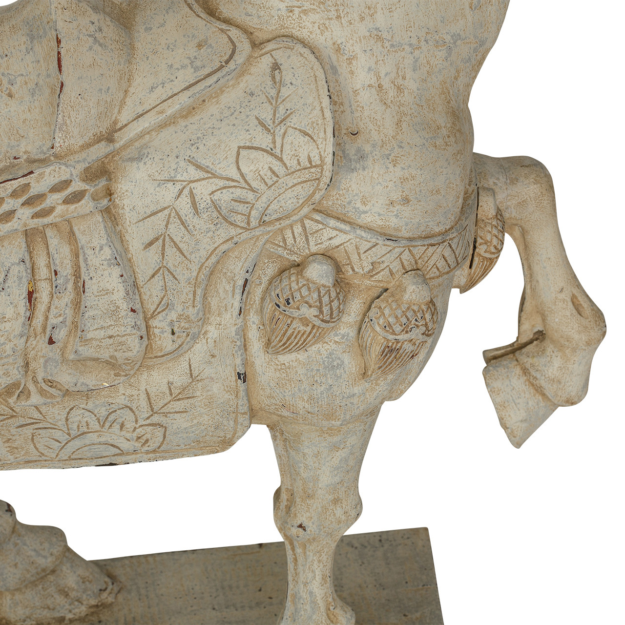 Carved & Painted Horses, Vintage - PAIR