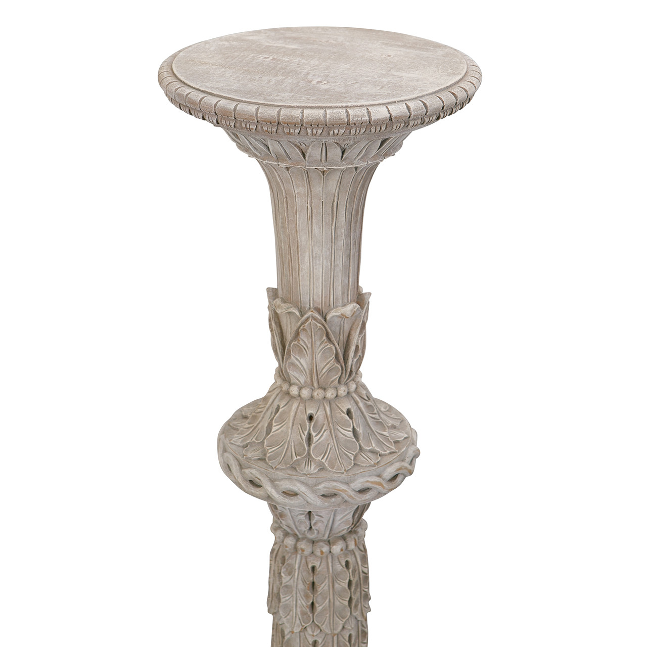 Finely Carved Torcheres (Pedestals/Stands) - PAIR