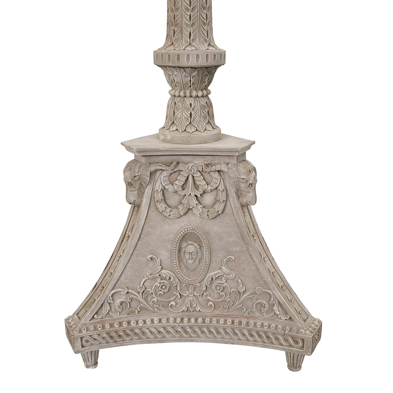 Finely Carved Torcheres (Pedestals/Stands) - PAIR