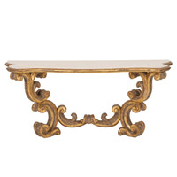 Baroque Console by Dennis & Leen - Limestone Top