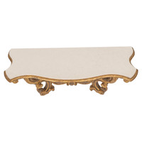 Baroque Console by Dennis & Leen - Limestone Top