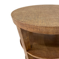 Hollywood Wrapped Side Table by Harrison Van Horn