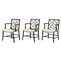 Chinese Chippendale Chairs - S/3