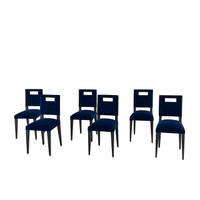 Hilary Dining Chairs by Henryot et Cie. S/6