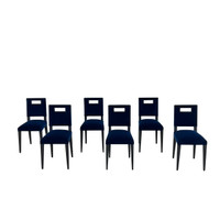 Hilary Dining Chairs by Henryot et Cie. S/6